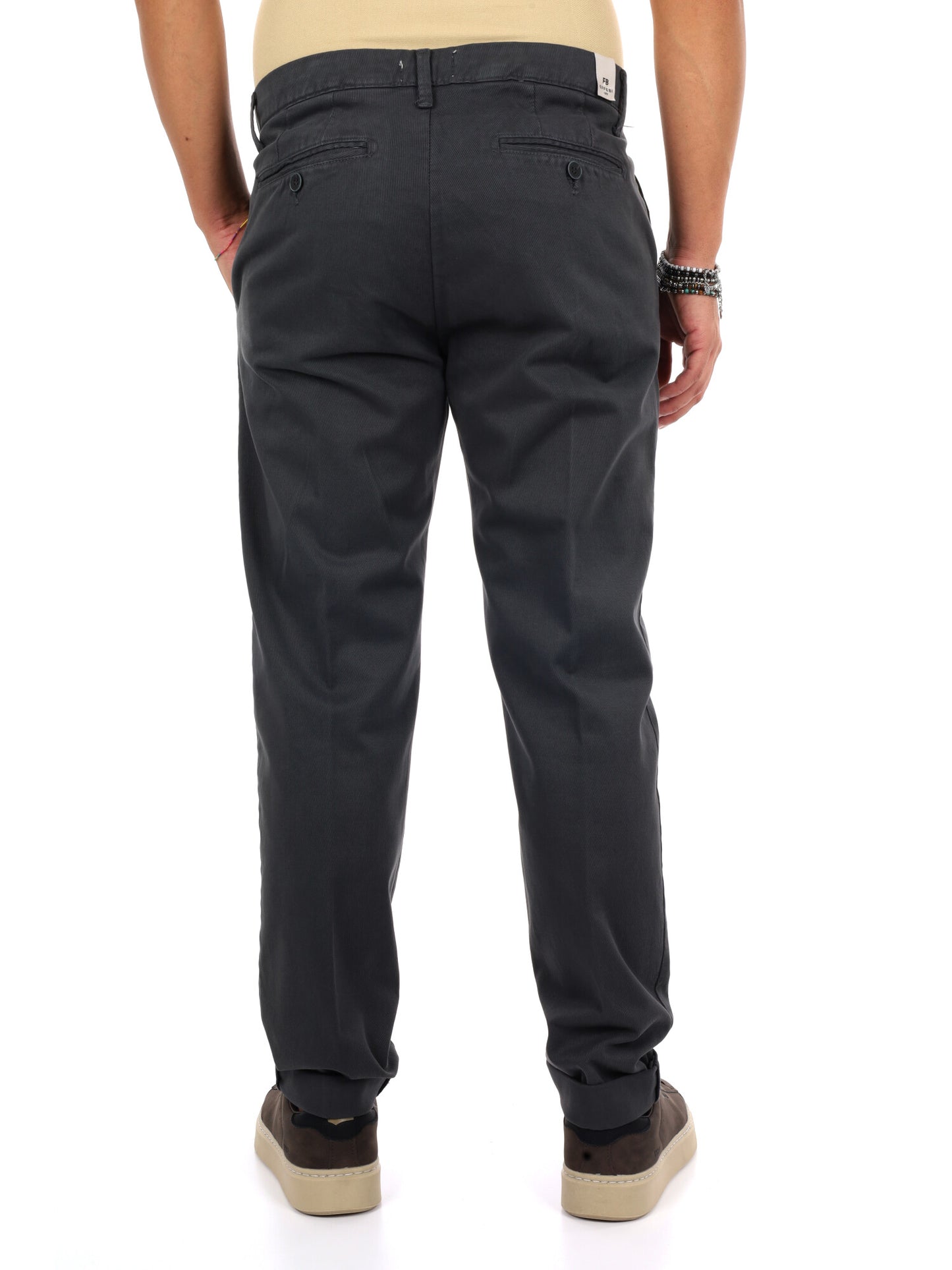 Fb Seven Ferro, pantalone da uomo grigio