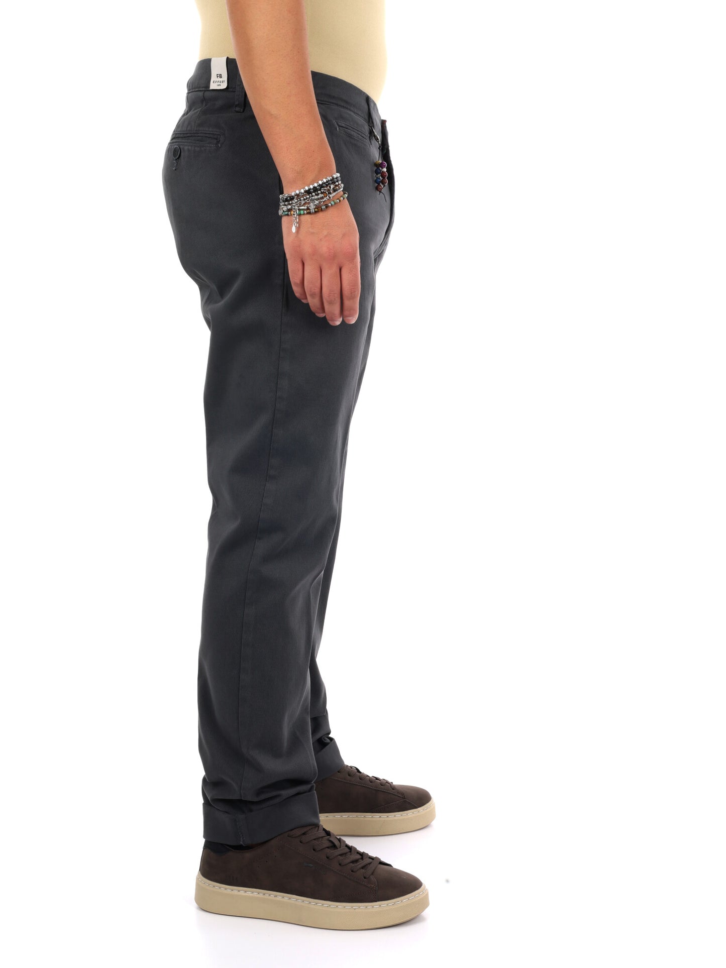 Fb Seven Ferro, pantalone da uomo grigio