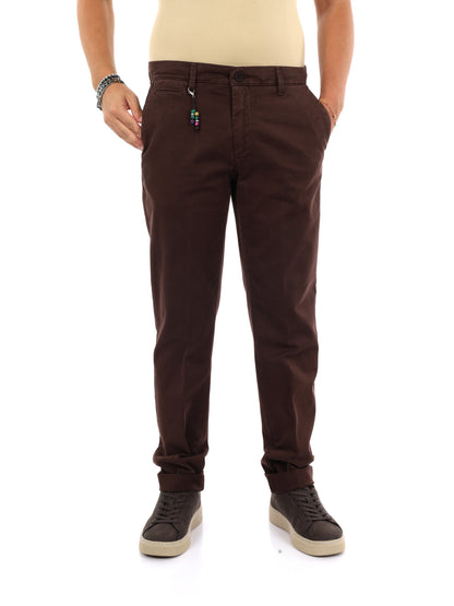 Fb Seven Moro, pantalone da uomo marrone