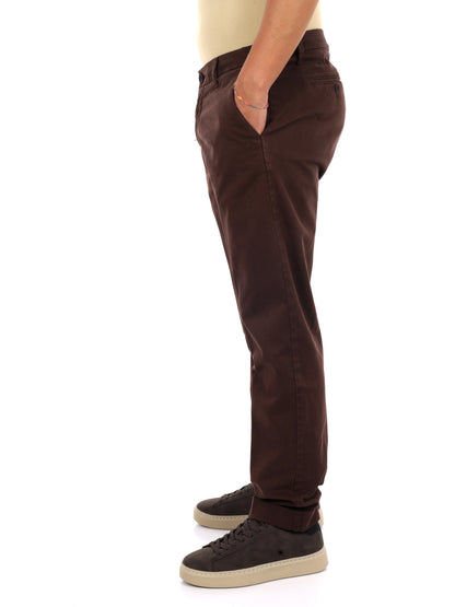 Fb Seven Moro, pantalone da uomo marrone