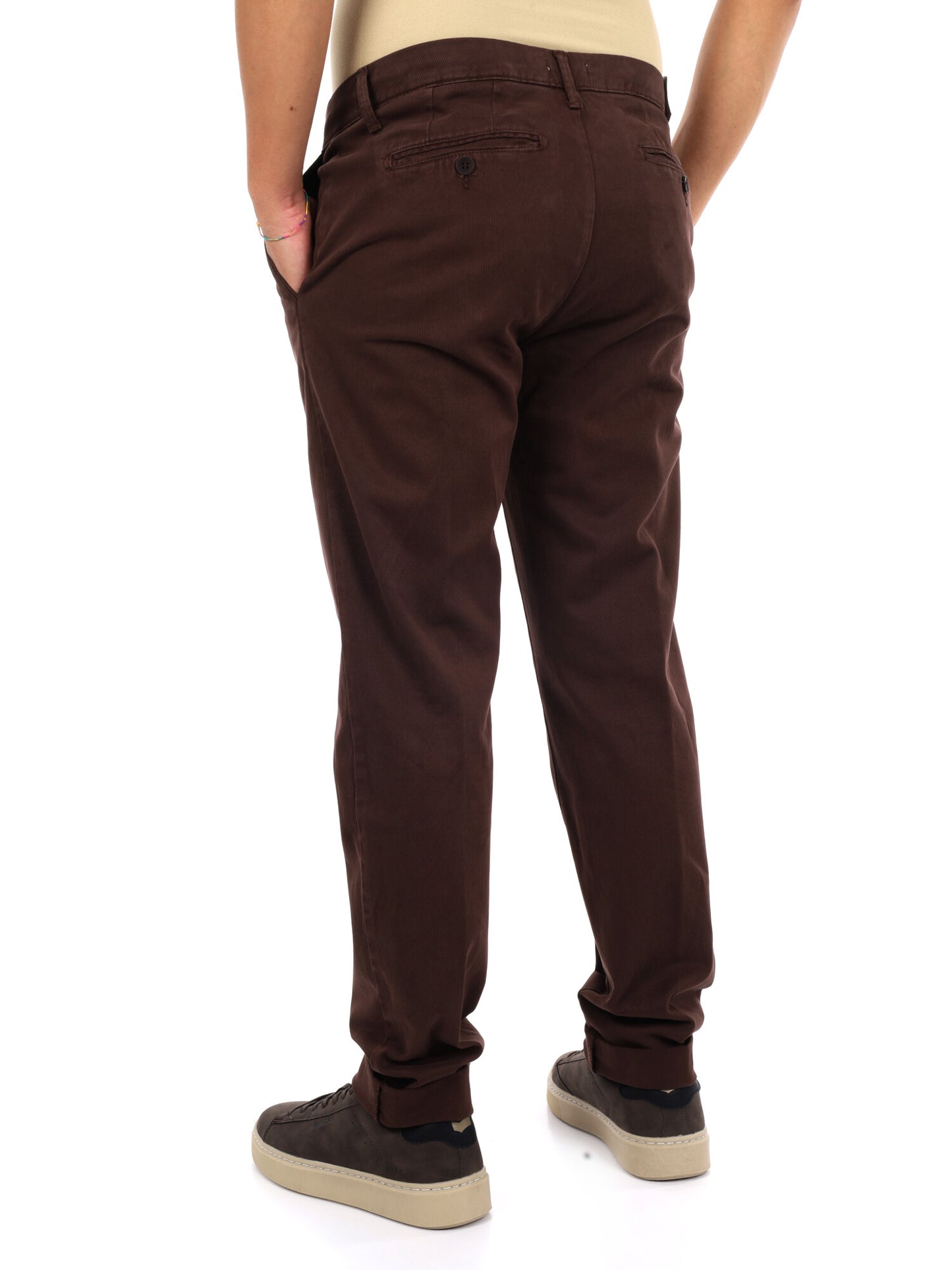 Fb Seven Moro, pantalone da uomo marrone