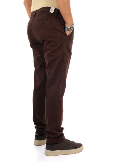 Fb Seven Moro, pantalone da uomo marrone