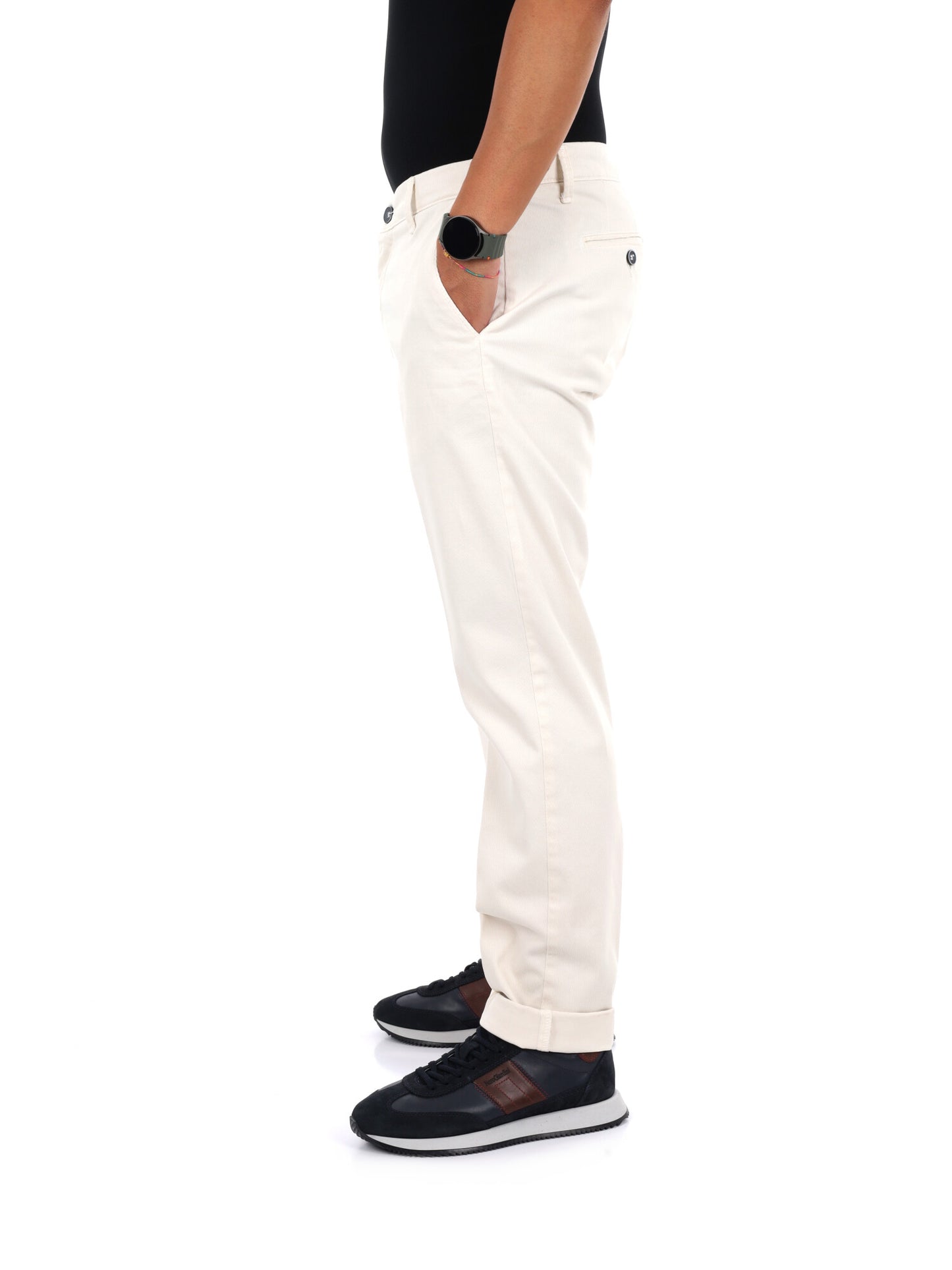 Fb Seven Panna, pantalone da uomo panna
