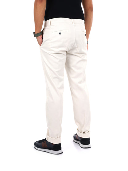 Fb Seven Panna, pantalone da uomo panna