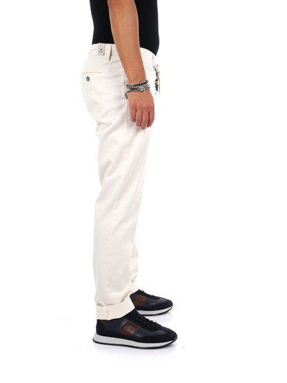 Fb Seven Panna, pantalone da uomo panna