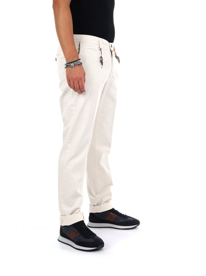 Fb Seven Panna, pantalone da uomo panna