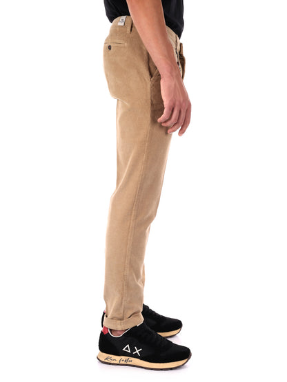 PANTALONE SILVER VELLUTO FB DA UOMO BISCOTTO