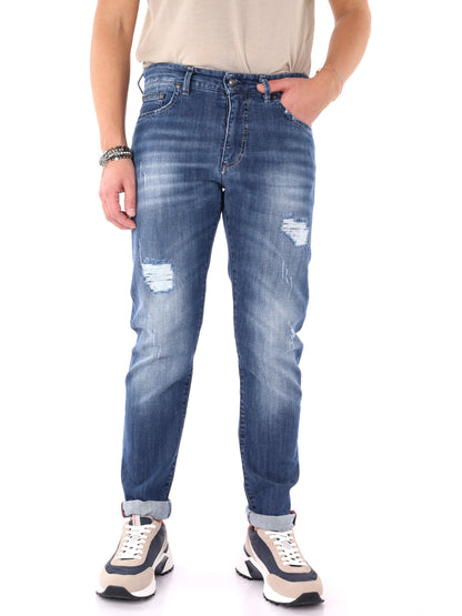 Jeans FB Siria uomo in denim per primavera estate