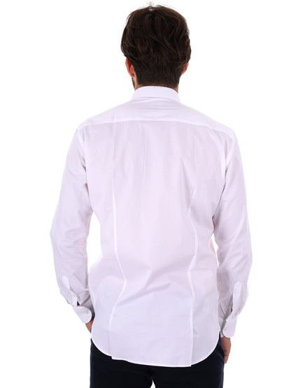 Fb camicia da uomo bianco