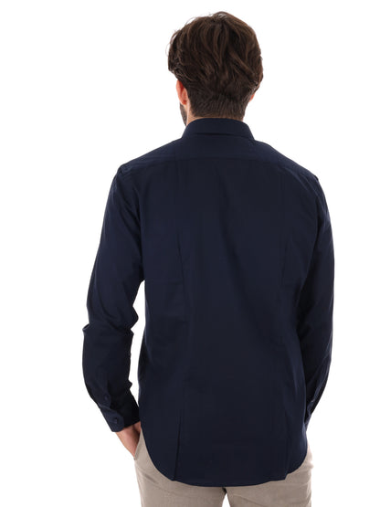 CAMICIA SOFT FB DA UOMO BLU