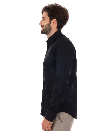 CAMICIA SOFT FB DA UOMO NERO