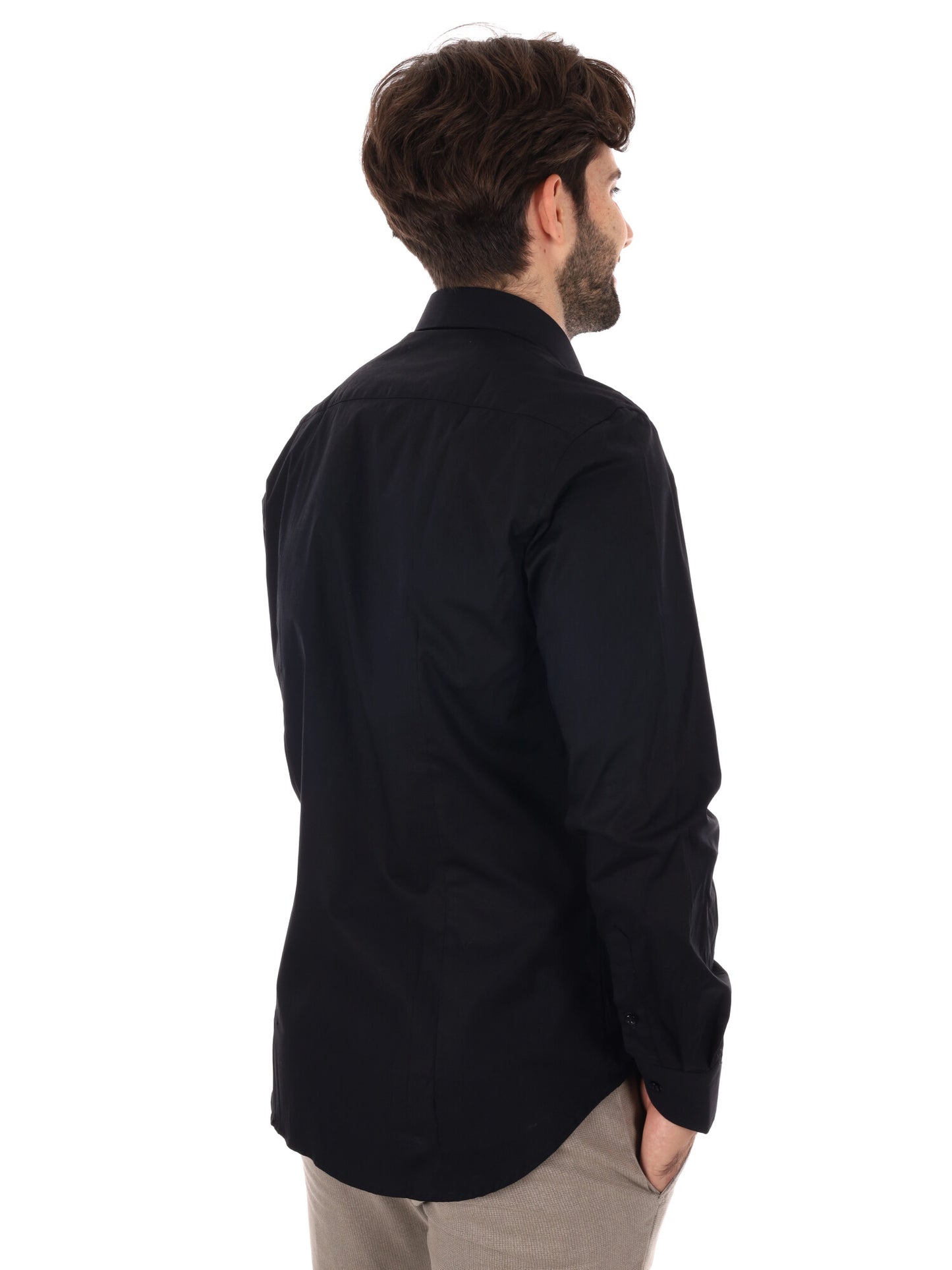 CAMICIA SOFT FB DA UOMO NERO