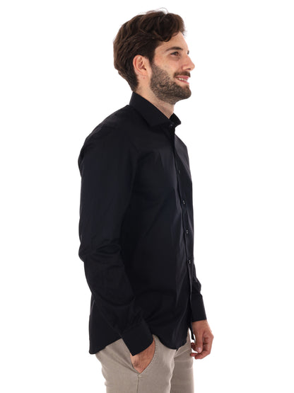CAMICIA SOFT FB DA UOMO NERO