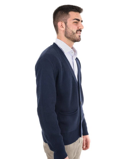 CARDIGAN SONY FB DA UOMO BLU