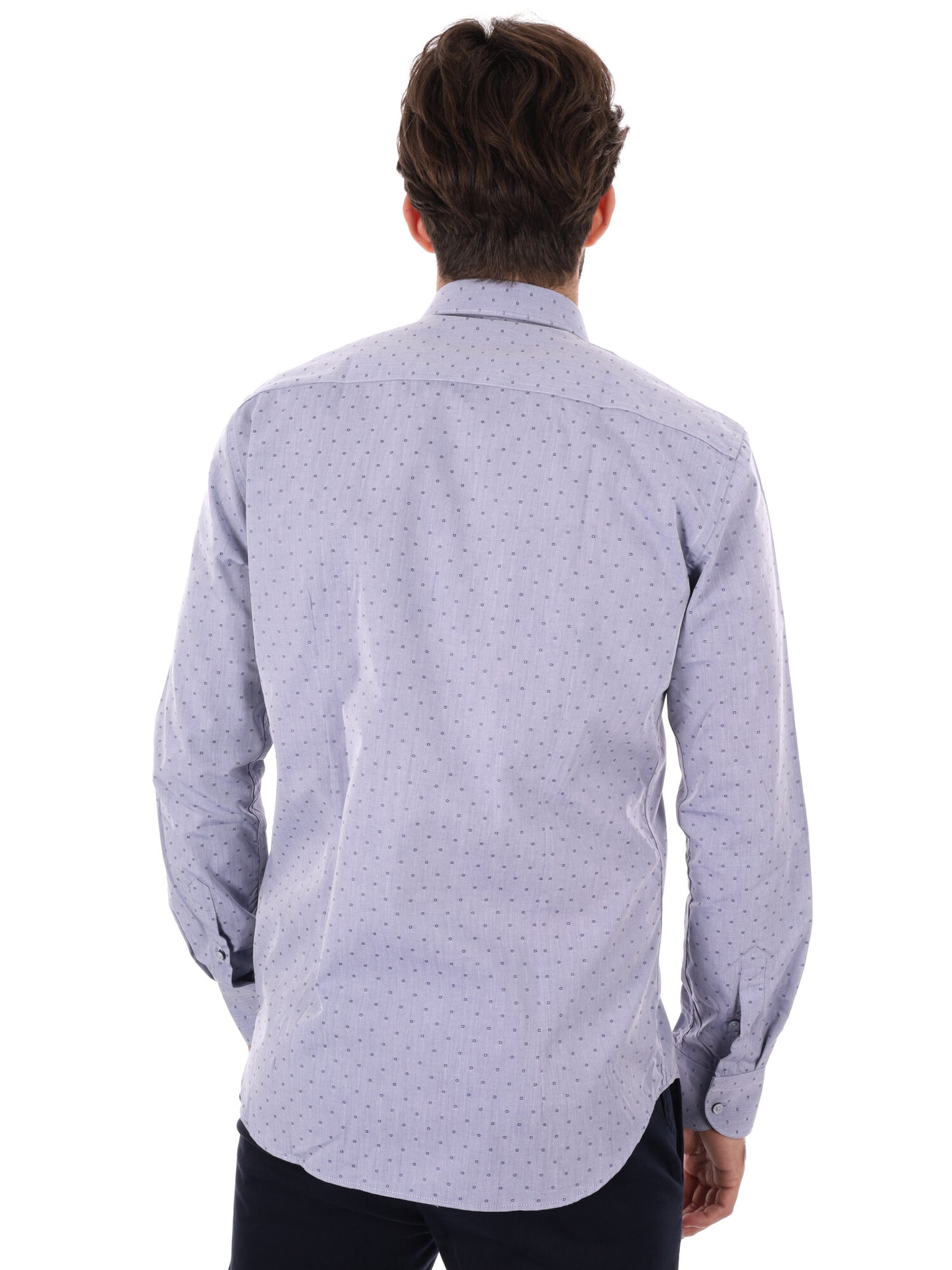 CAMICIA SORRISO FB DA UOMO AZZURRO