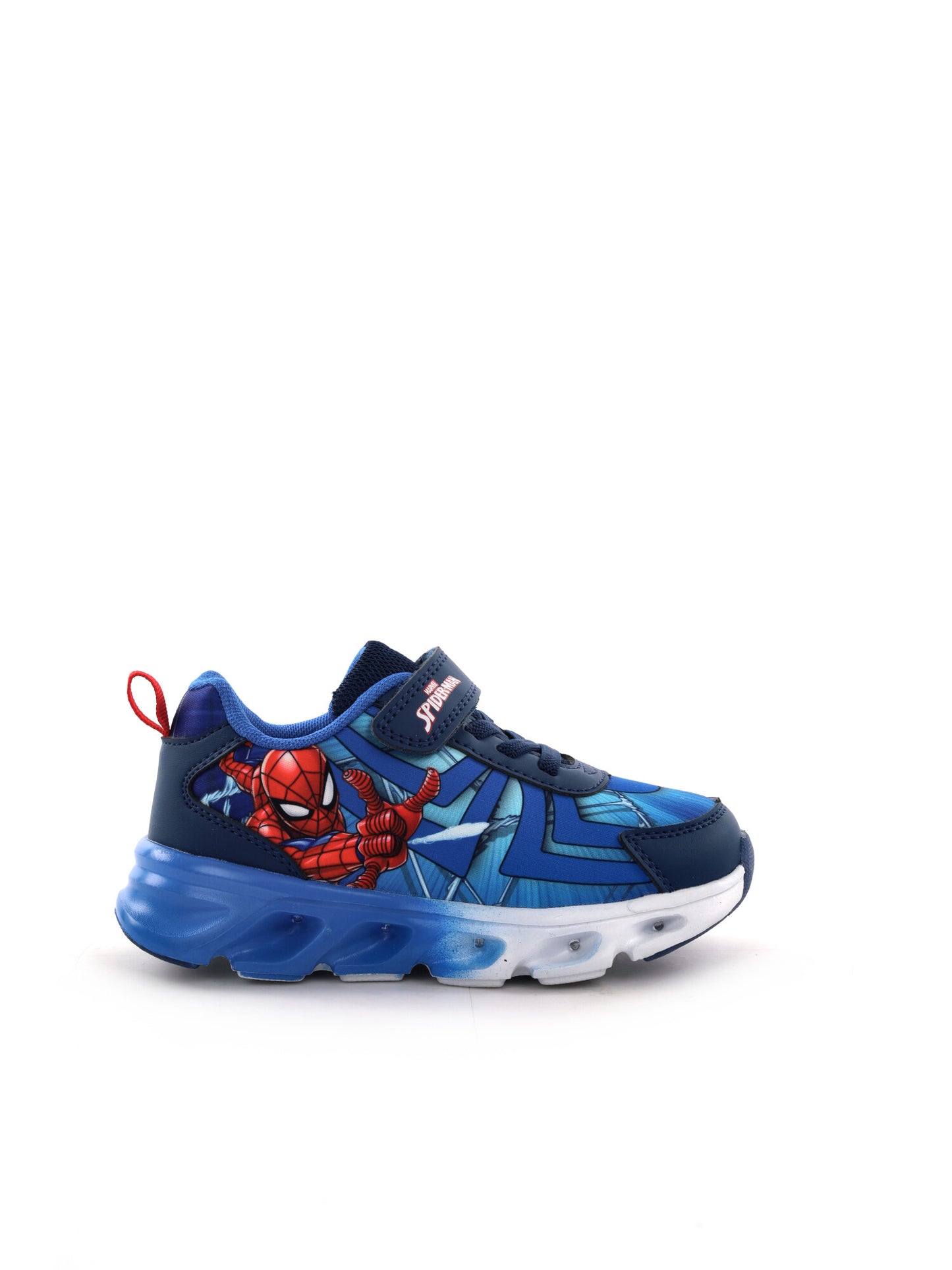 Slip on Leomil Spiderman con luci per bambino blu