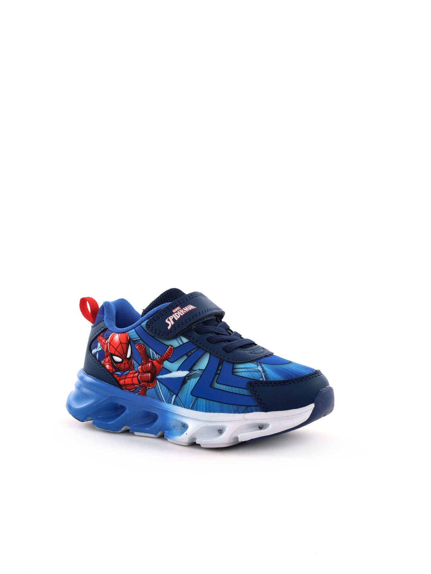 Slip on Leomil Spiderman con luci per bambino blu