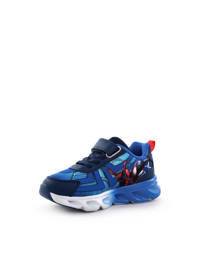 Slip on Leomil Spiderman con luci per bambino blu