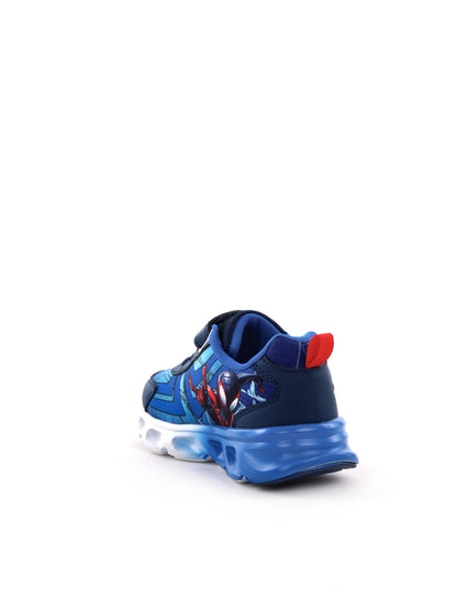 Slip on Leomil Spiderman con luci per bambino blu