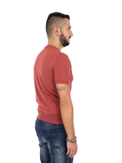 T-shirt marrone FB Splendid K087 da uomo casual in cotone
