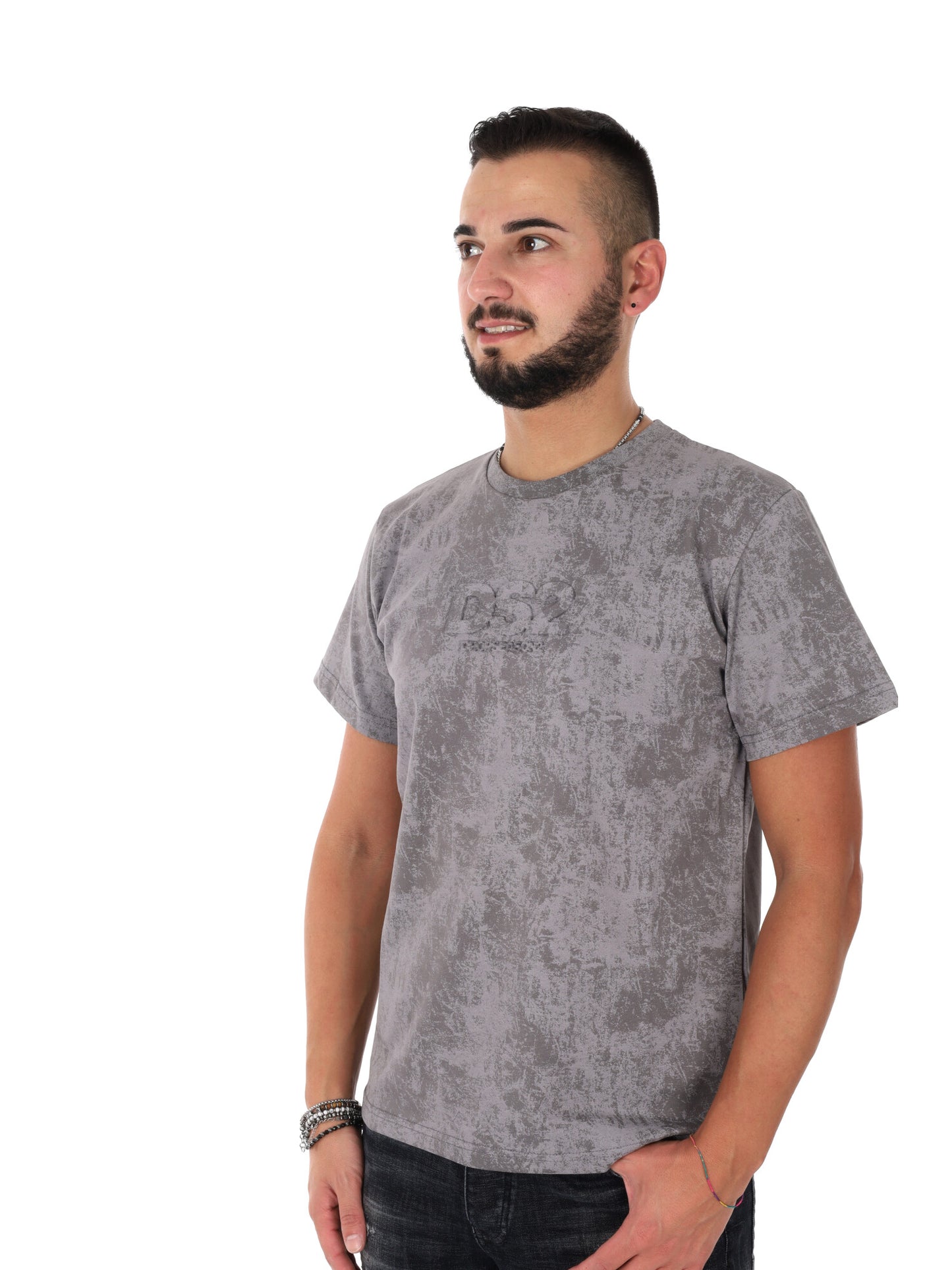 T-shirt DS2 Stone da uomo in grigio per la primavera estate