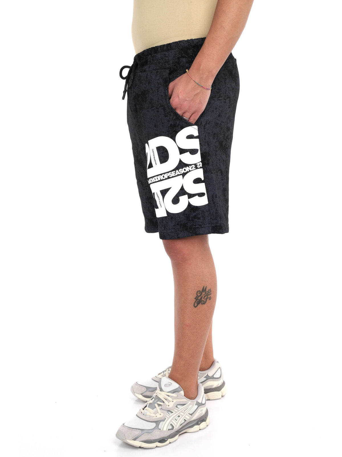 DS2 short stone da uomo nero