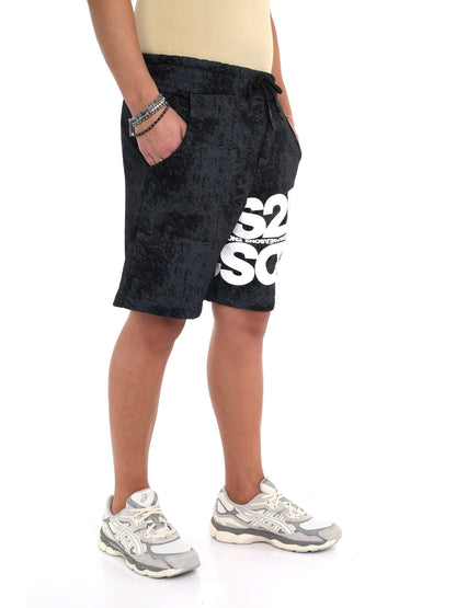 DS2 short stone da uomo nero
