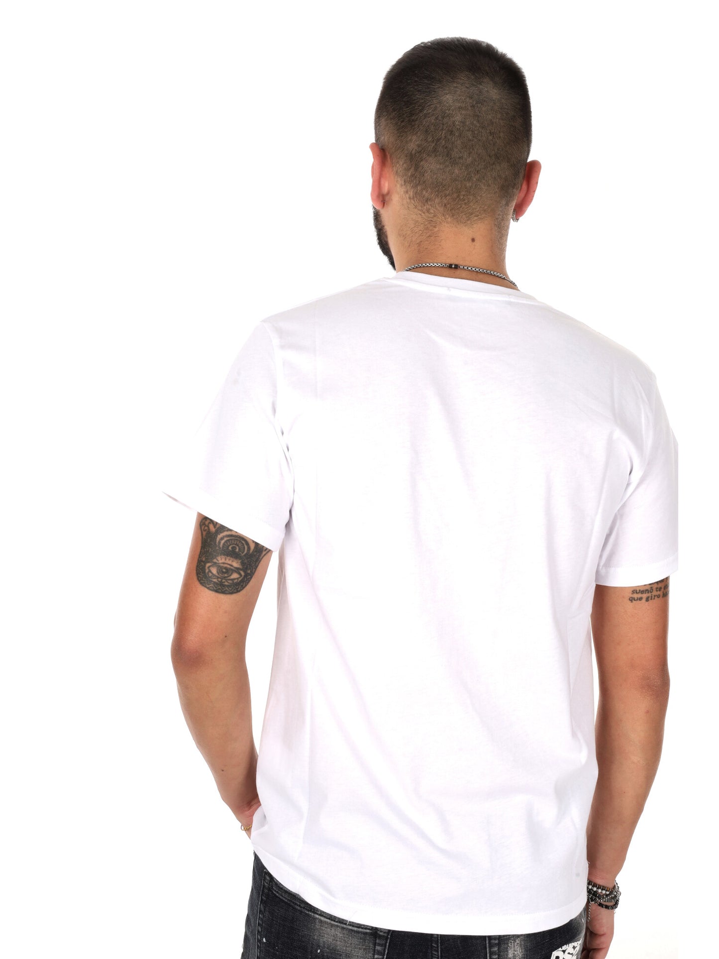 T-shirt maniche corte Ds2 Drop Season 2 da uomo bianca
