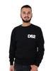 felpa-girocollo-da-uomo-ds2-in-cotone-nera-con-logo-stampato