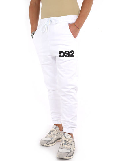 Pantaloni bianchi da uomo DS2 per la primavera-estate