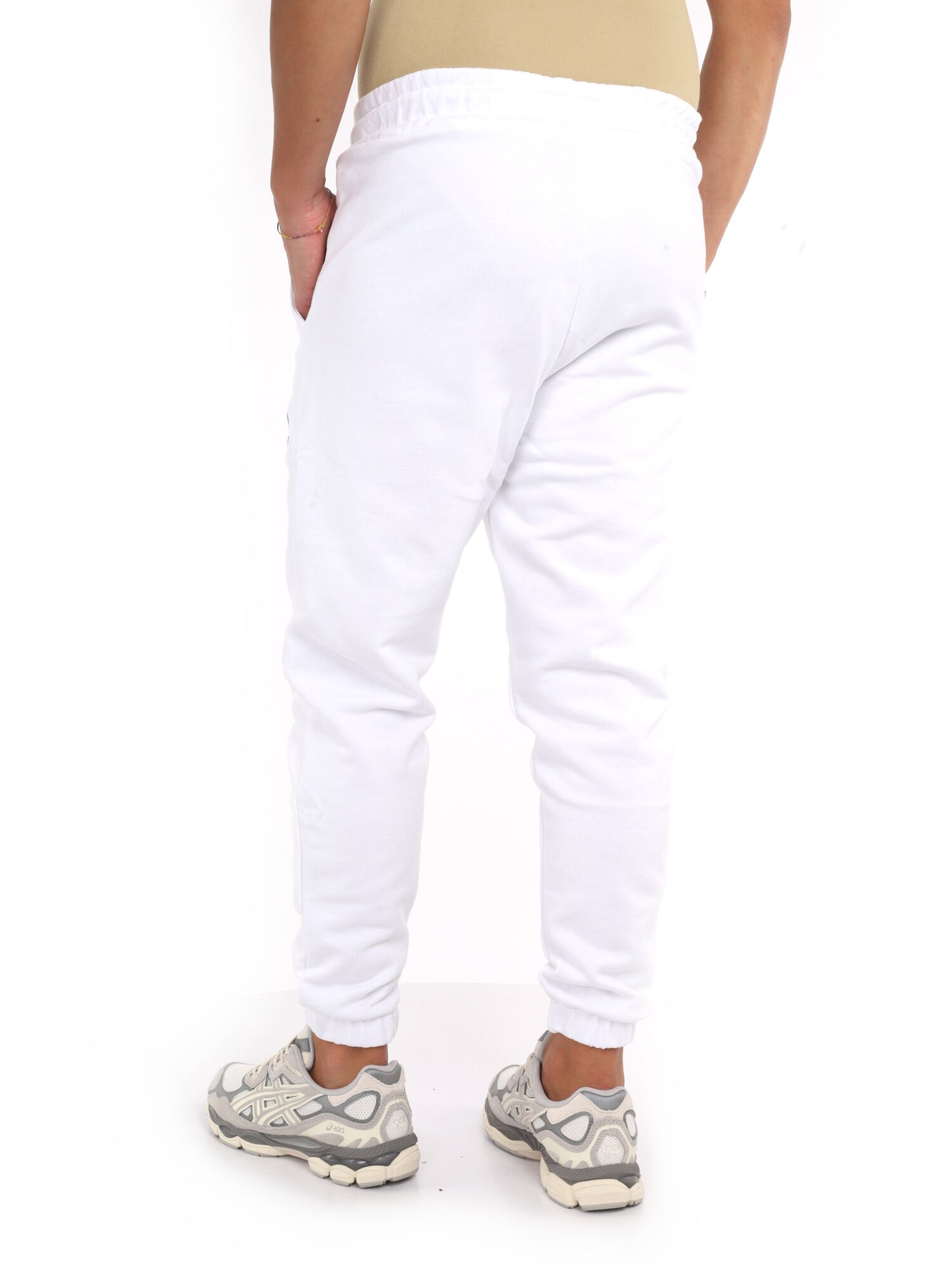 Pantaloni bianchi da uomo DS2 per la primavera-estate