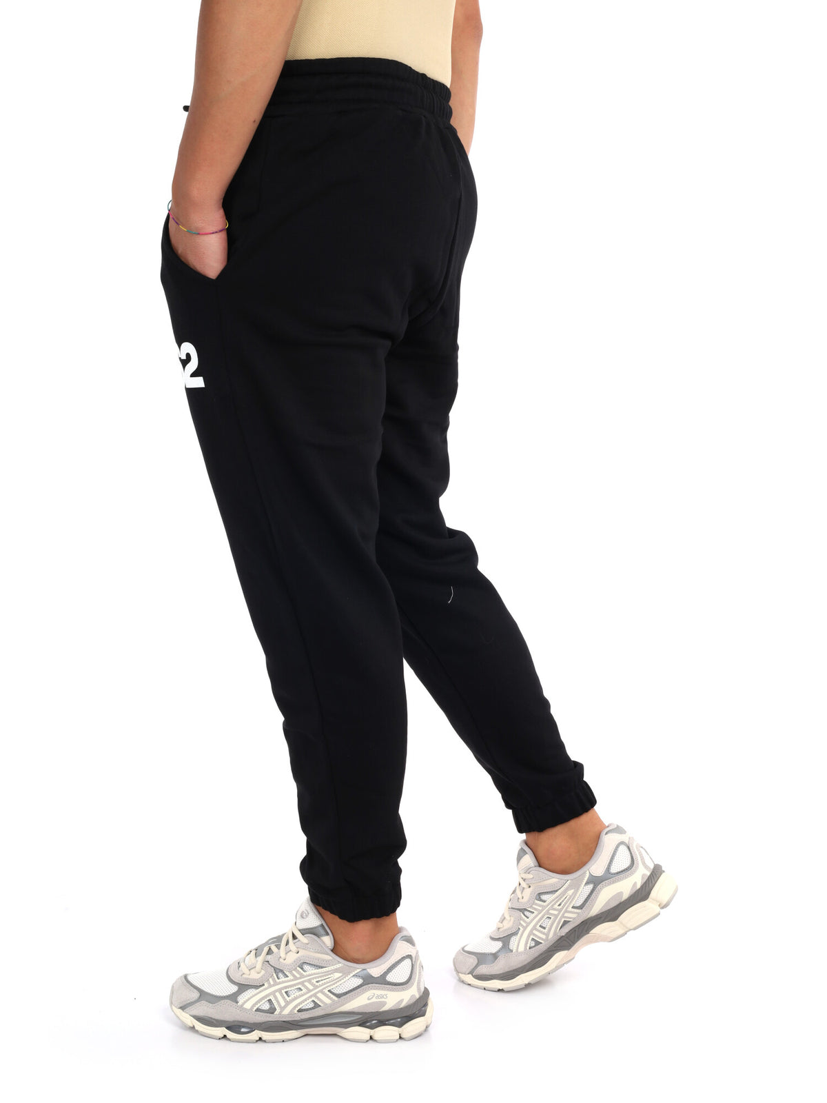 DS2 pantalone da uomo nero