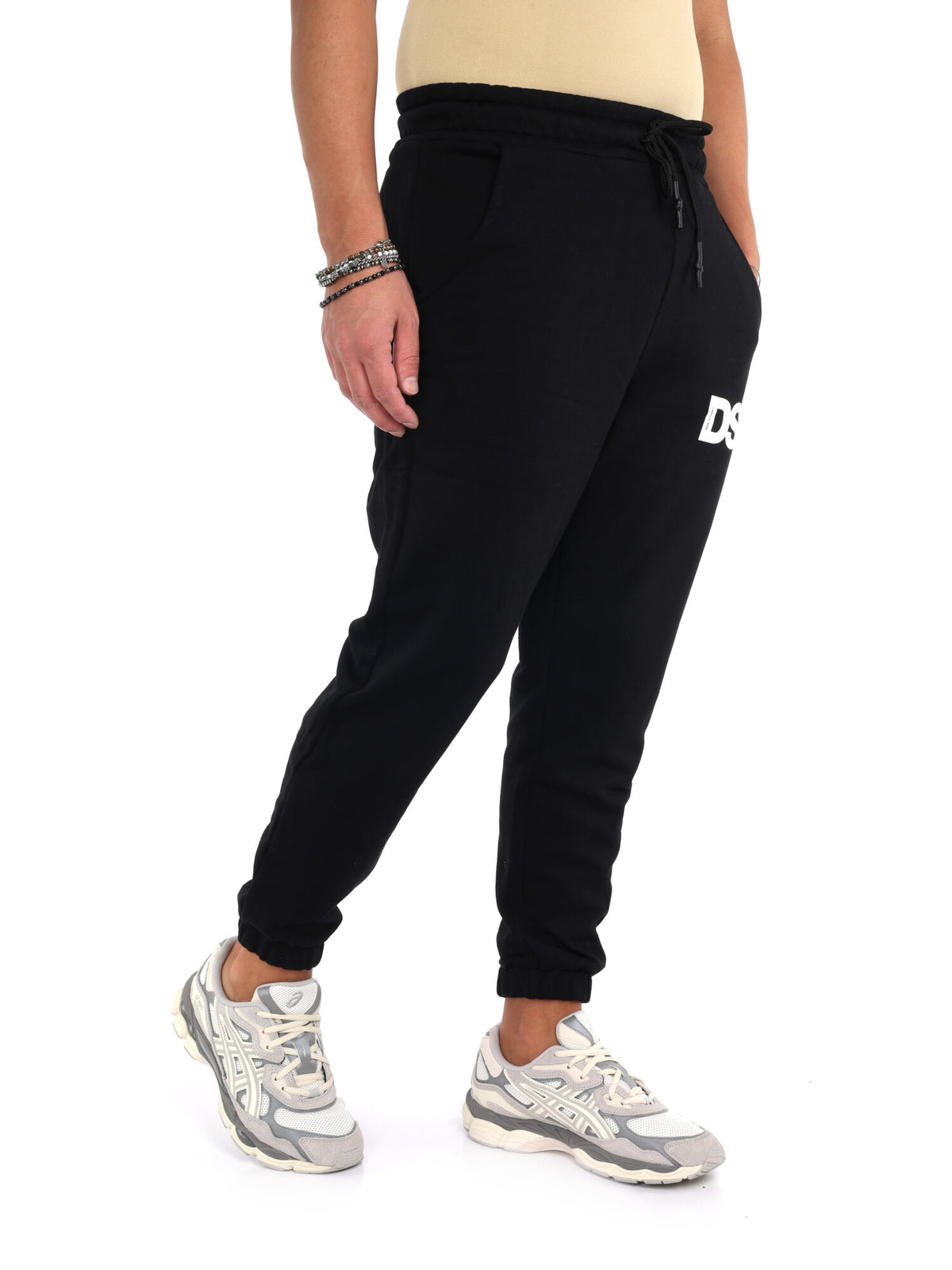 DS2 pantalone da uomo nero