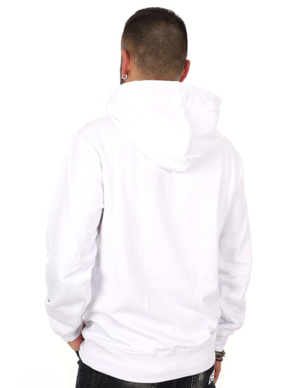 Felpa con cappuccio Ds2 da uomo bianca, stile primavera-estate