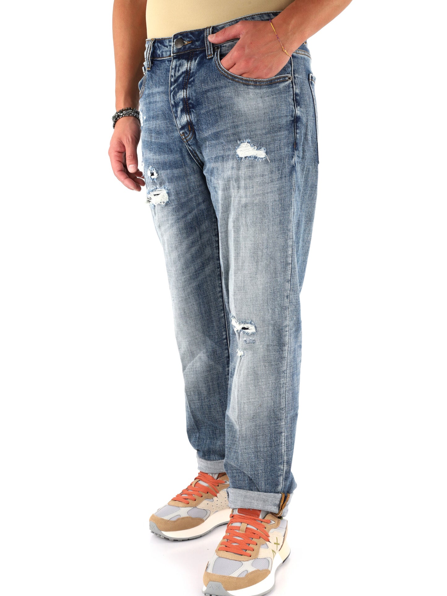 Jeans uomo DS2 in denim versatile e confortevole