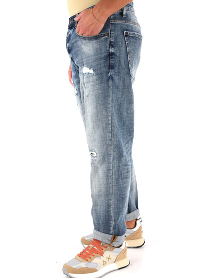 Jeans uomo DS2 in denim versatile e confortevole