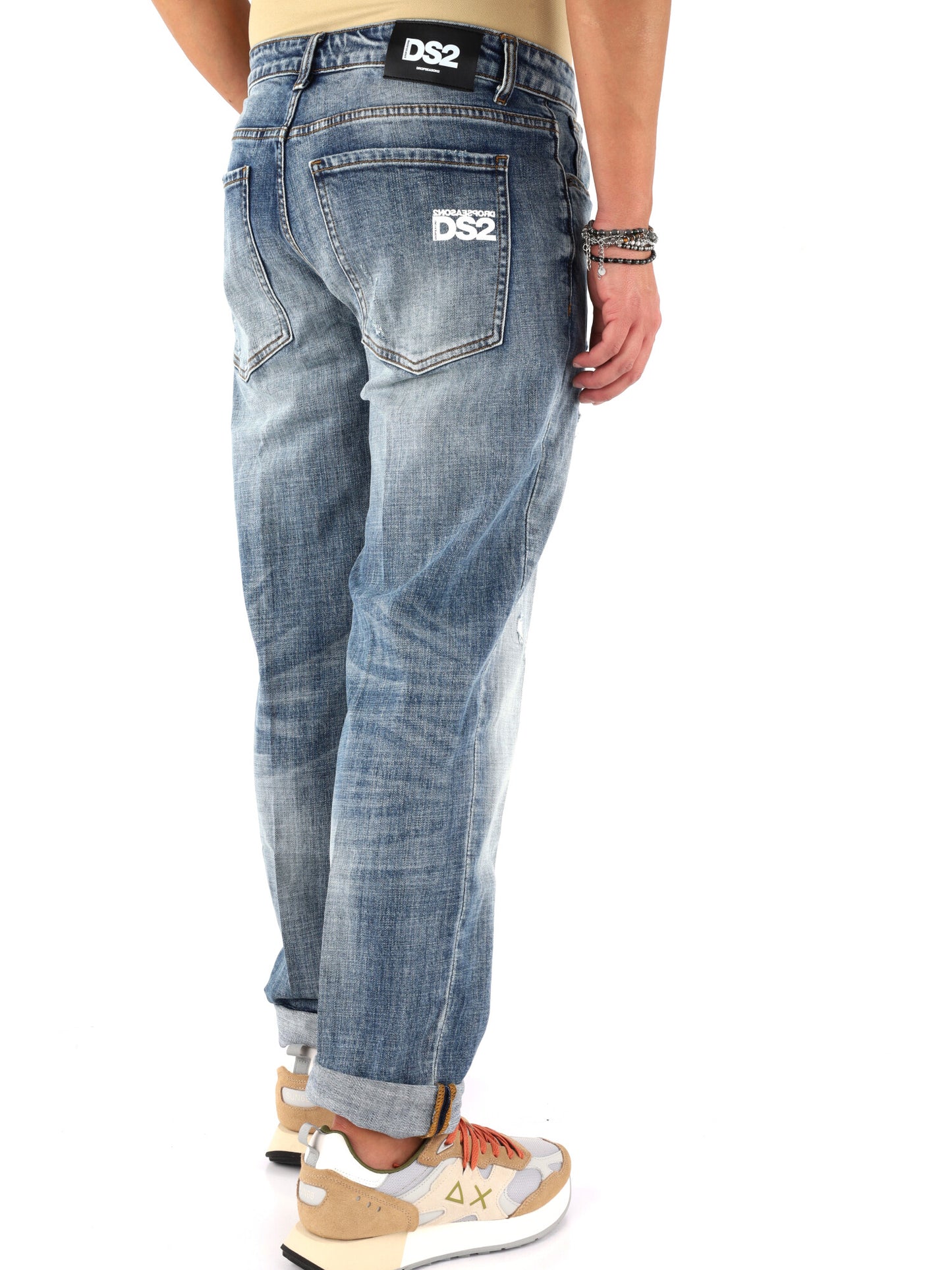 Jeans uomo DS2 in denim versatile e confortevole