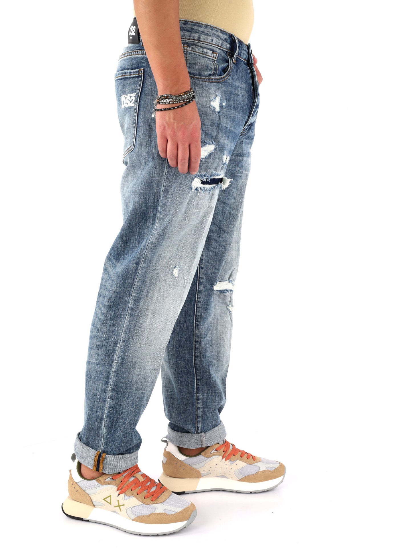Jeans uomo DS2 in denim versatile e confortevole