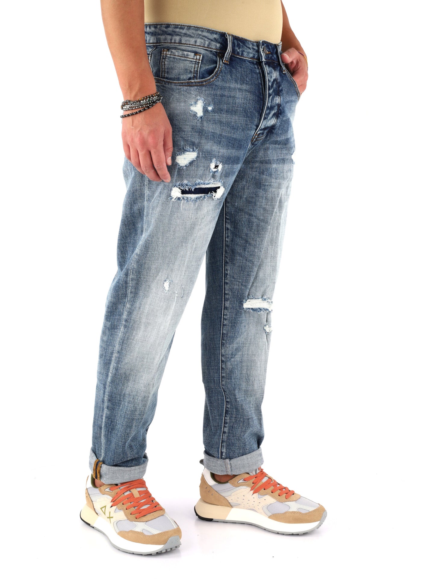 Jeans uomo DS2 in denim versatile e confortevole
