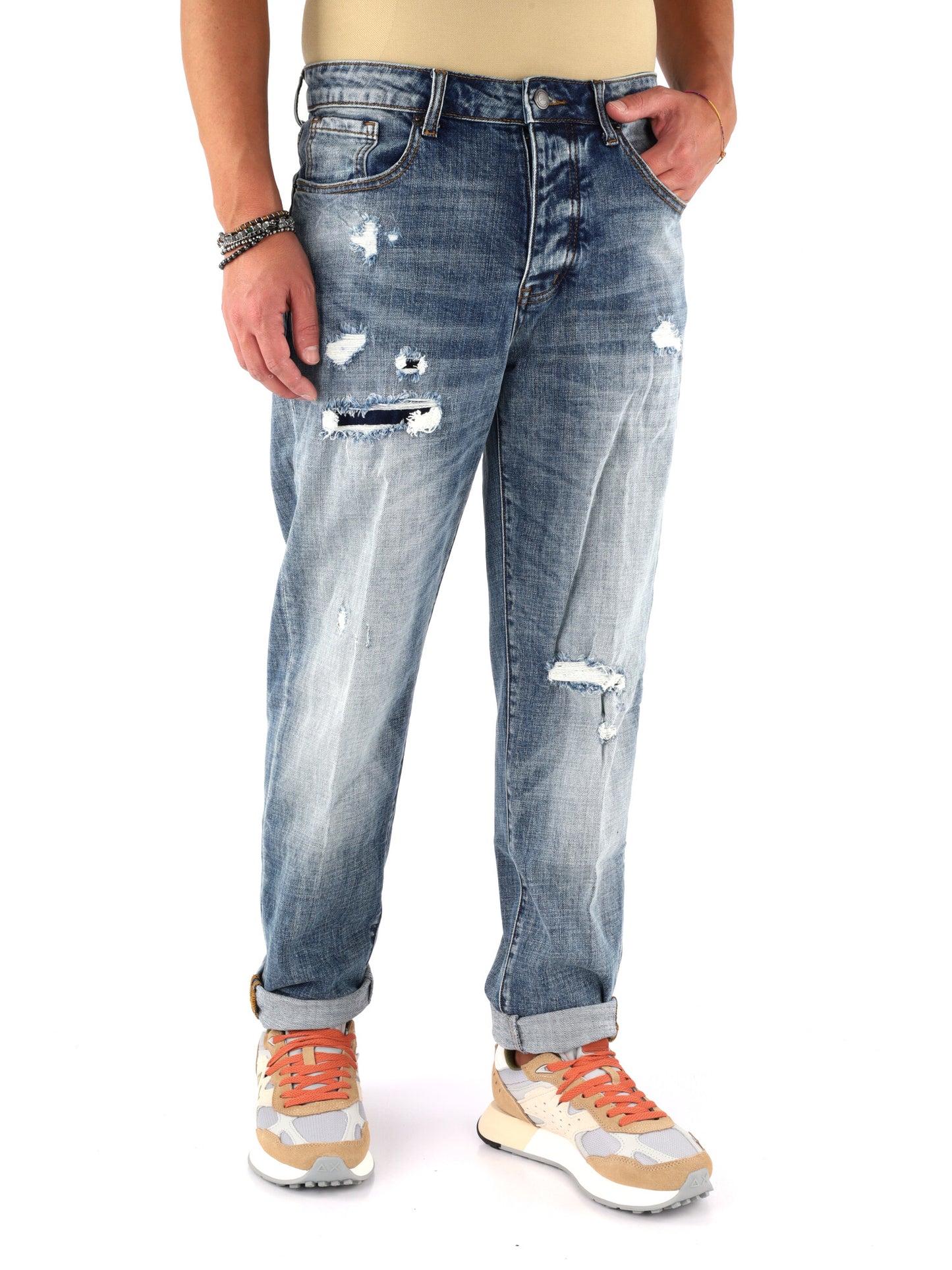 Jeans uomo DS2 in denim versatile e confortevole