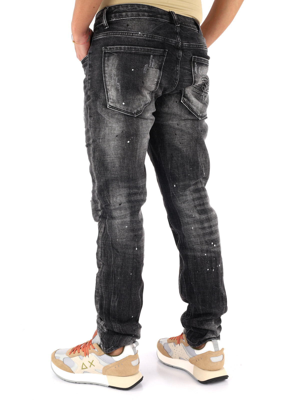 DS2 jeans da uomo denim black