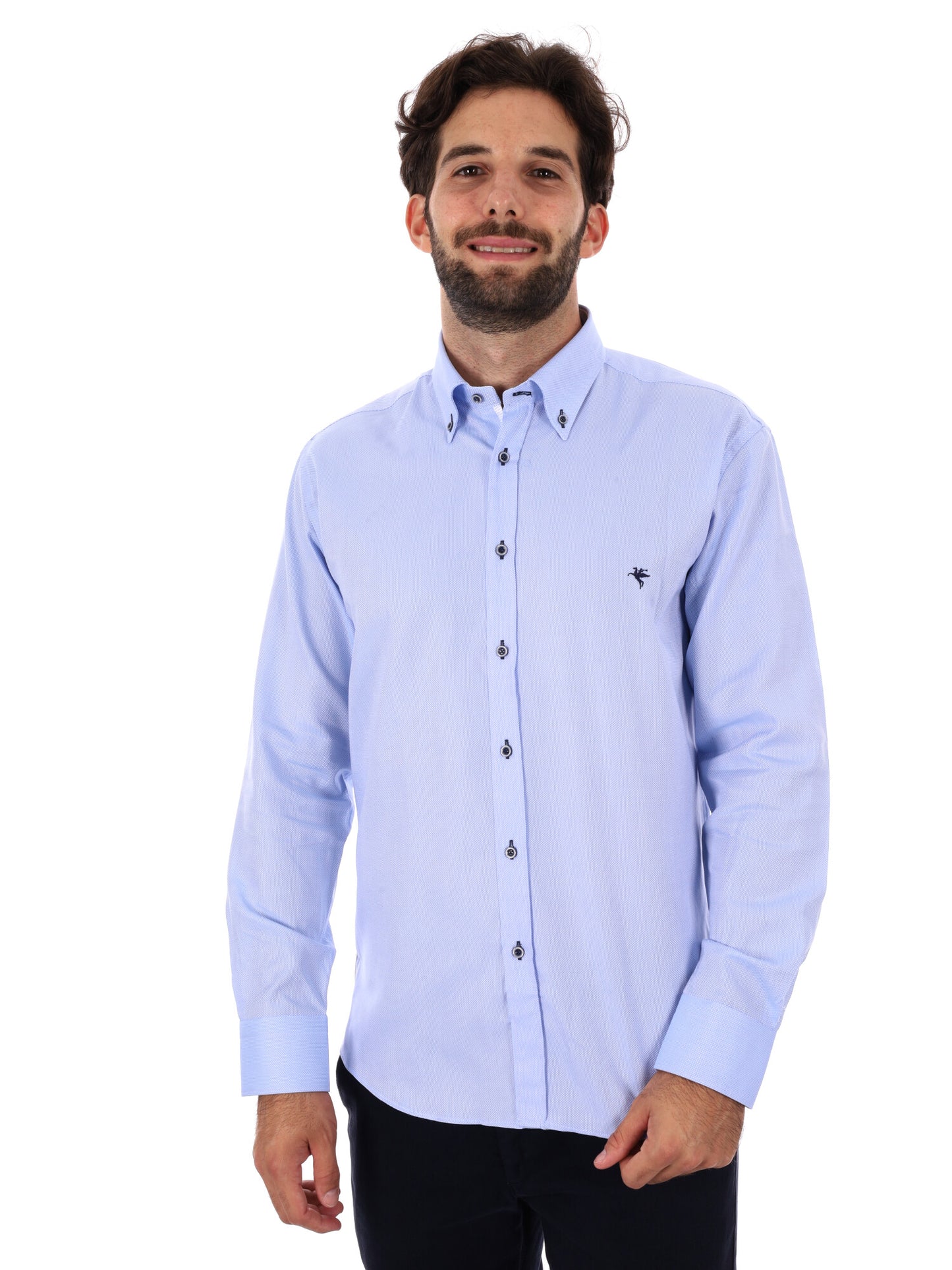 CAMICIA SUBLIME FB DA UOMO AZZURRO