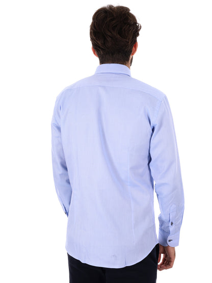 Fb camicia bd da uomo azzurro