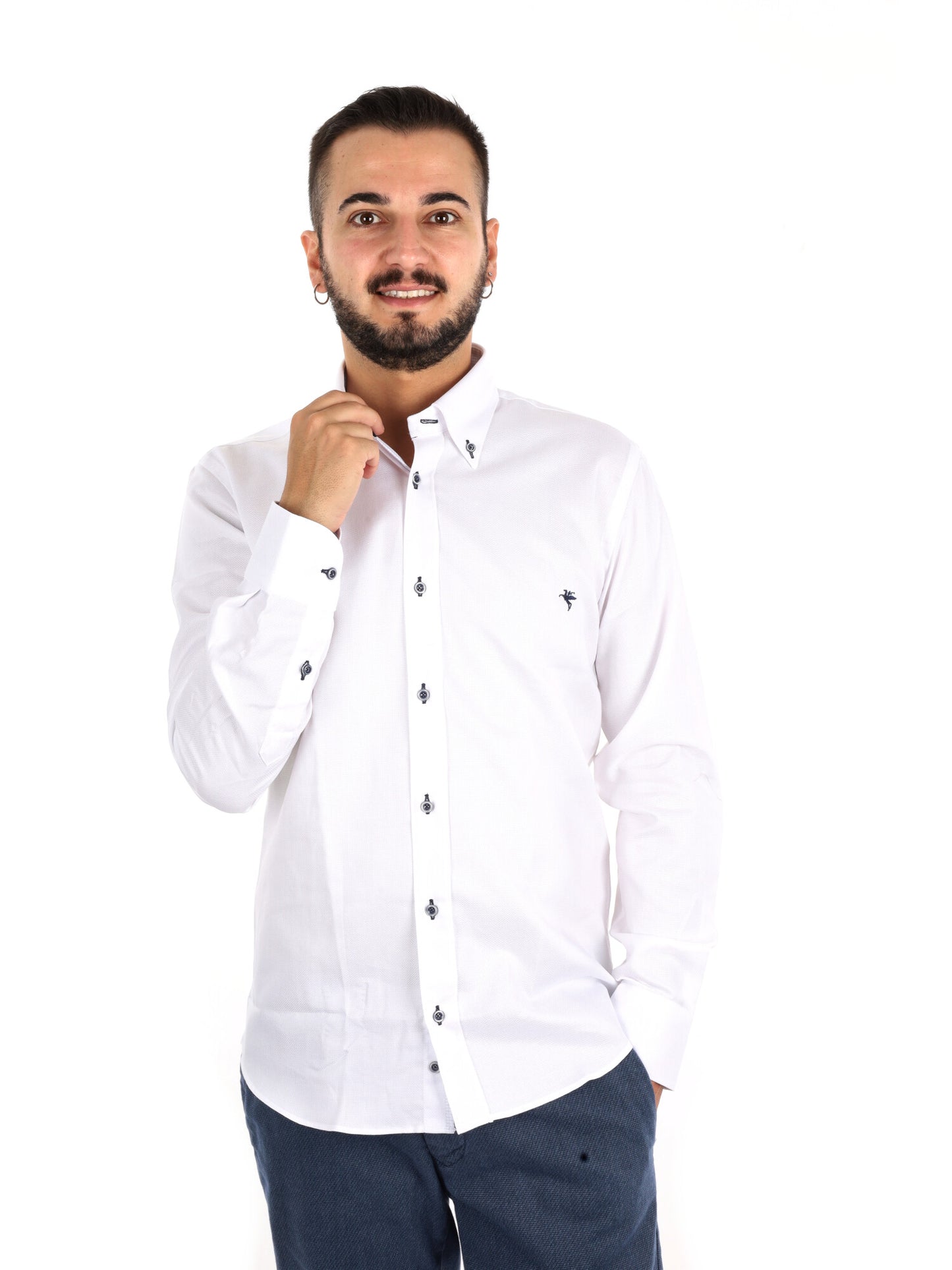 Fb Sublime, camicia da uomo bianca