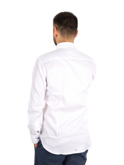 Fb Sublime, camicia da uomo bianca