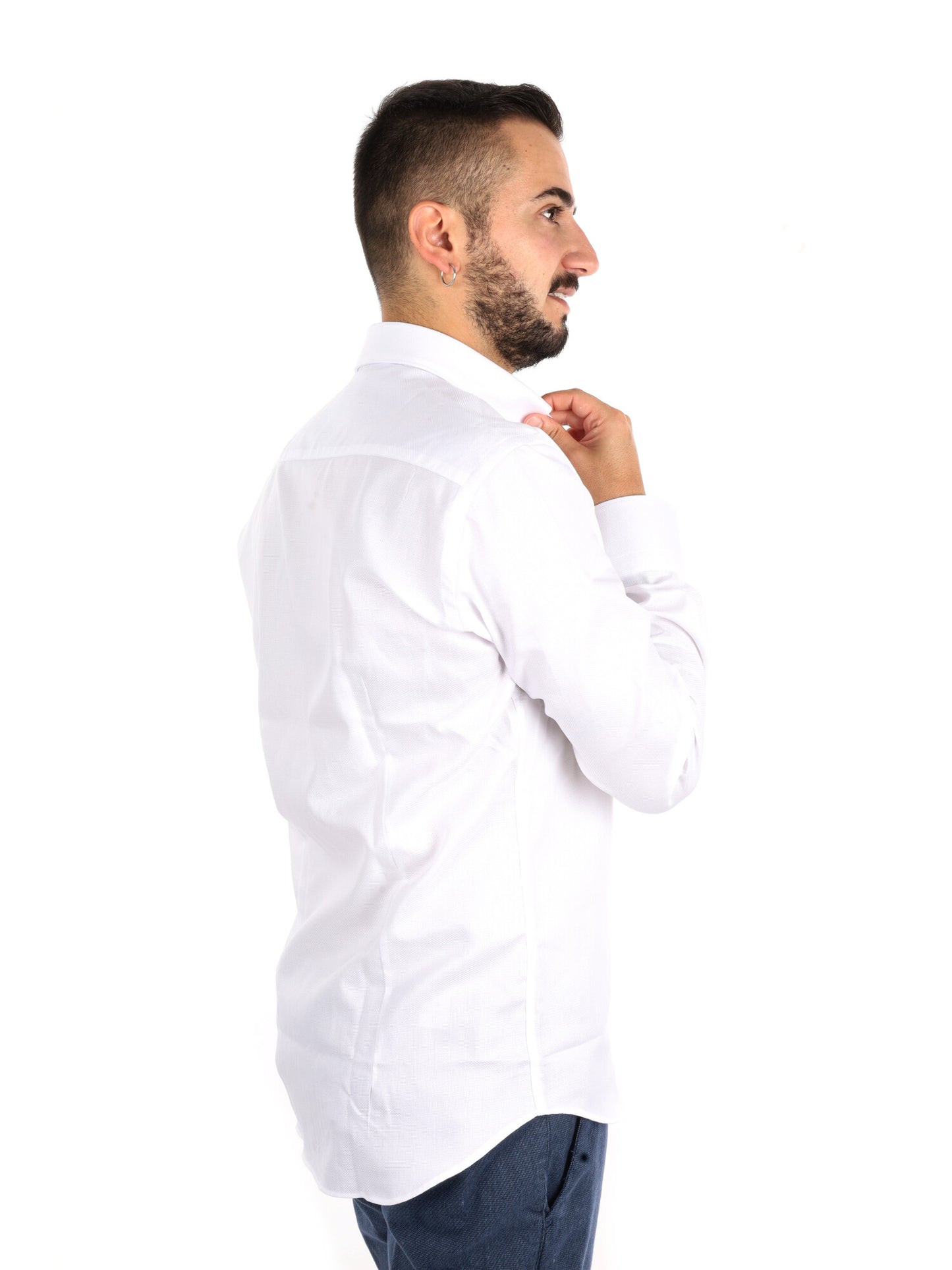 Fb Sublime, camicia da uomo bianca