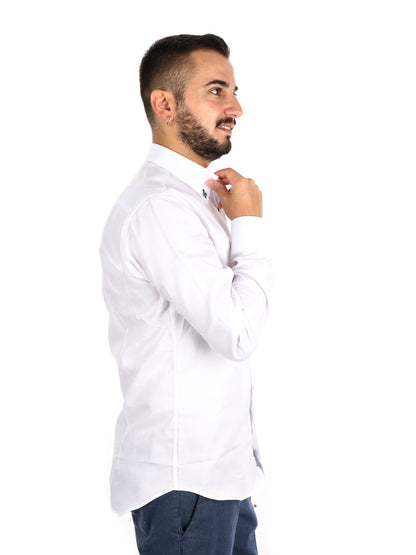 Fb Sublime, camicia da uomo bianca