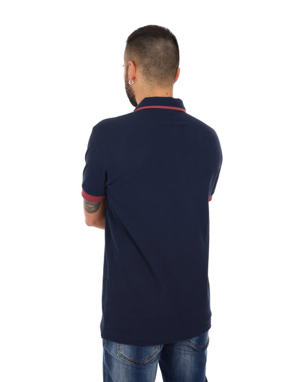 Polo Ray da uomo in blu di Refrigiwear primavera-estate