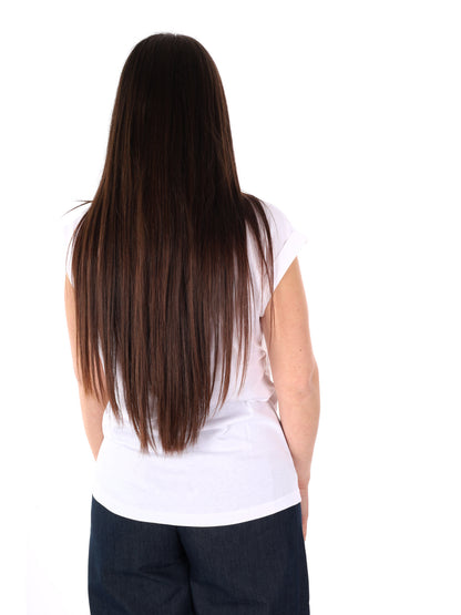 T-shirt maniche corte Yes-Zee da donna bianca