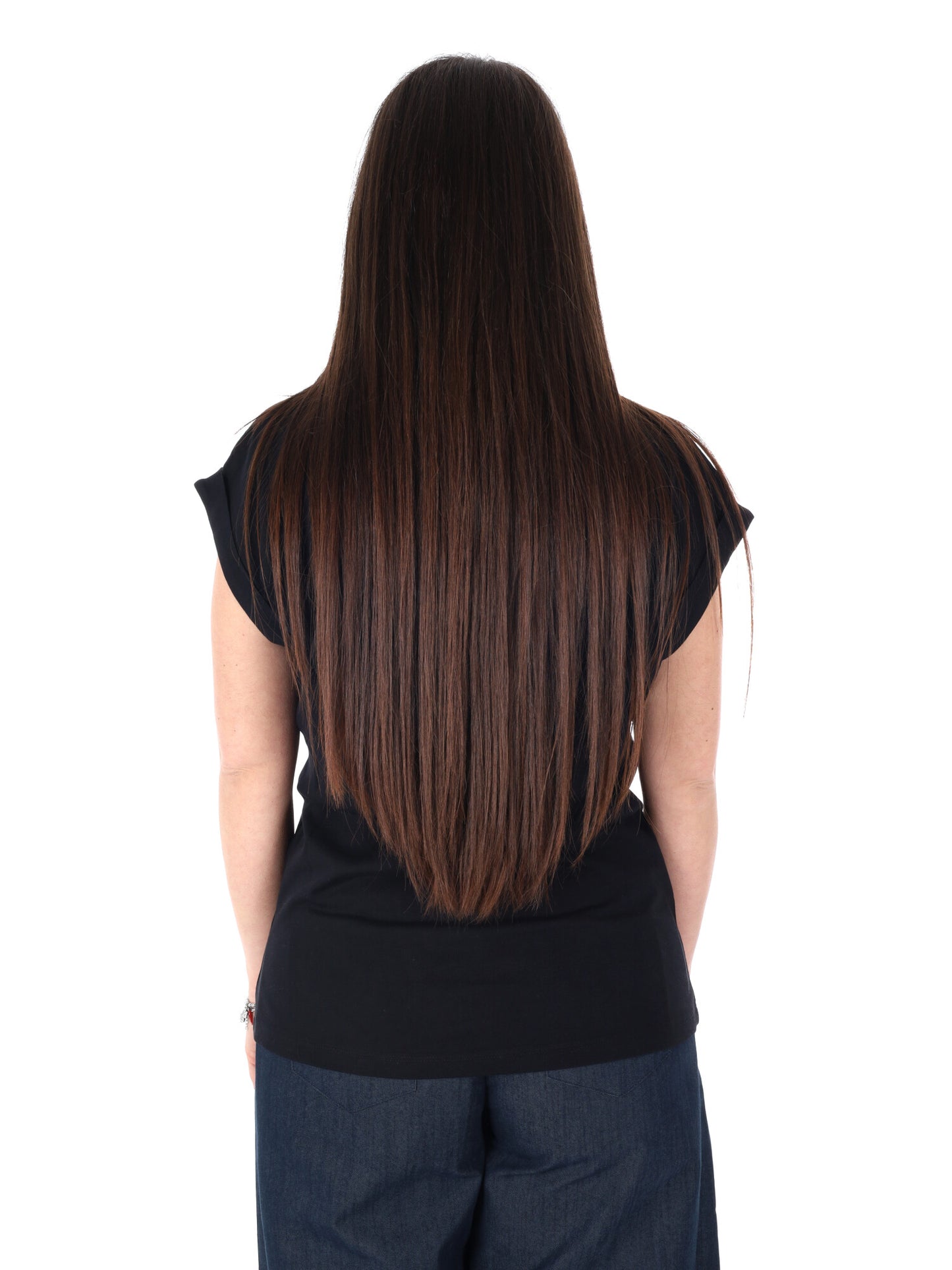 T-shirt maniche corte da donna Yes-Zee in nero